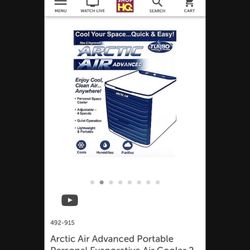 2 Pack of Air Arctic Advanced Personal “Swamp” Coolers Mint Condition NEW AC PERSONAL AIR CONDITIONER 