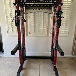 Vesta Fitness PRO SERIES 2-1 Ultimate Half Rack Functional Trainer/Gym Equipment/ Home Gym/ Fitness/ FREE DELIVERY 🚚 