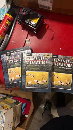 Holt Elements of Literature World Literature Textbooks