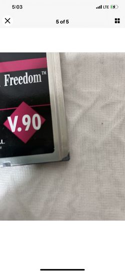 DF5660 - TDK - PCMCIA Global Freedom 5660 V.90 PC Card Modem Computer/Laptop Eqp  In great untested condition! Measurements included in detailed pics! Thumbnail