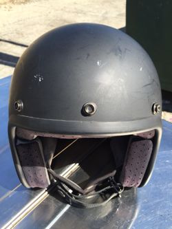 Biltwell Bonanza Helmet Flat Black (L)