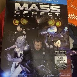 Mass Effect Paradon Lost Blu-Ray DVD Combo