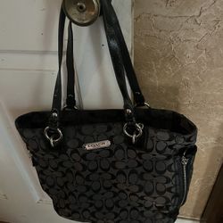 Black Coach Bag
