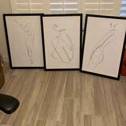Silhouette Pictures On Canvas Custom Framed