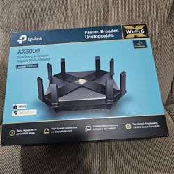 AX6000 Wi-Fi 6 Router