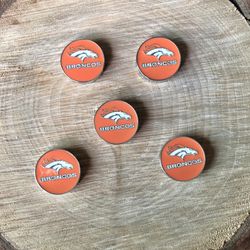 8mm Denver Broncos DIY Slide Charms (set of 6)