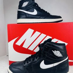 Nike Air Jordan 1 Retro High OG Ying Yang 8 Men’s 9.5 Women’s Black White Shoe