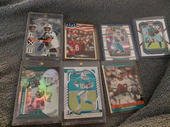Miami dolphin football cards.
