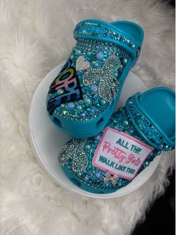 Custom bling shoes