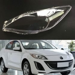 Clear Headlamp Lens Cover Replacement – Fits 2010 Mazda 3 (Left/Right Available)