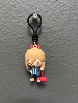 Chainsaw Man POWER Series 3D Figural Bag Clip Keychain