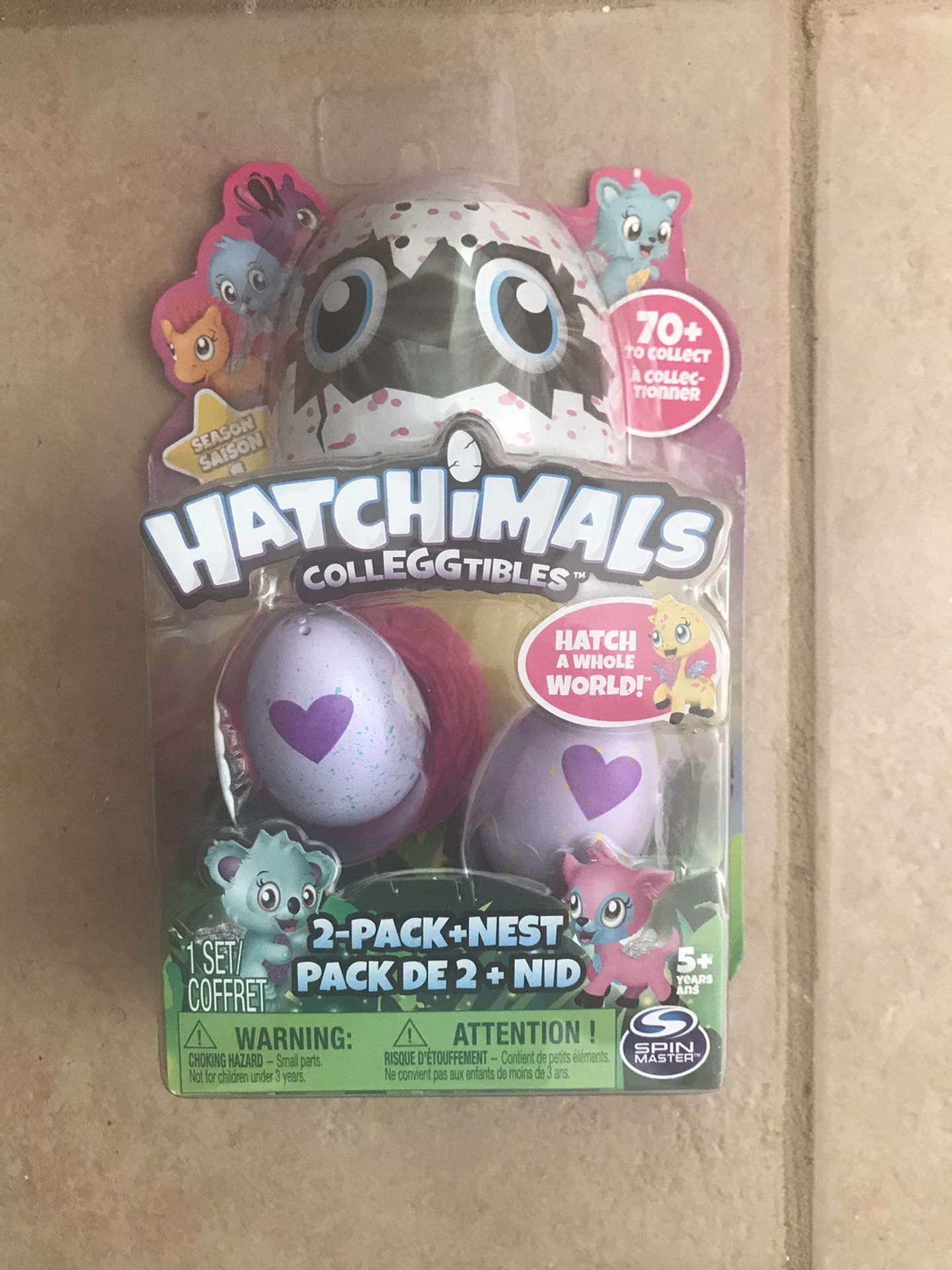Hatchimals Colleggtables 2 Pack +Nest