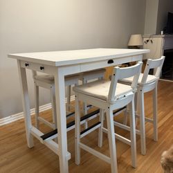 IKEA Dining Table and Chairs
