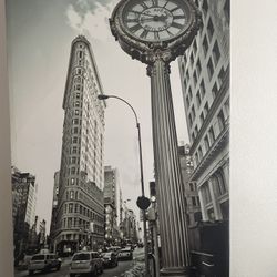 New York Street Clock Wall Art – Divine Timing 🕰️🗽