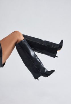 Knee High Heel Boots - Fashion Nova