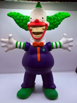 KRUSTY THE GRIN VINYL FIGURE RON ENGLISH 2026 DCON THE SIMPSONS
