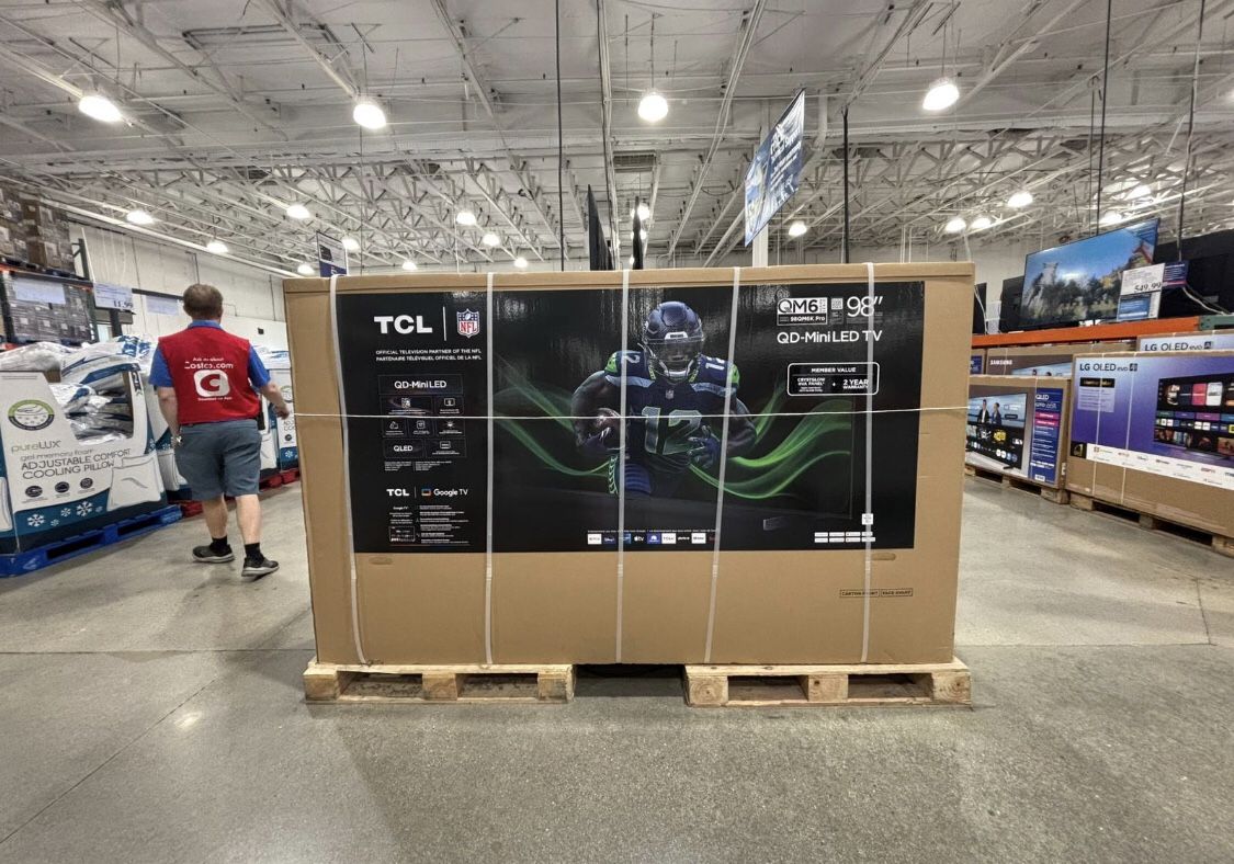 98qm6k 98” TCL smart 4k led uhd tv