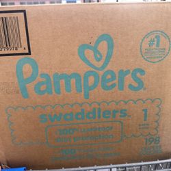 Pampers Size 1 198ct 