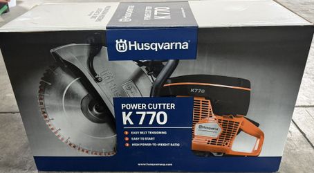 Husqvarna K770 Saw, Not Power Cutter, Milwaukee, Dewalt, Concrete, Rebar, Drill, Tools,