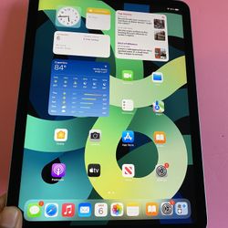 Apple IPad Air 4th Generation (10.9” Liquid Retina/ 2020 Model) 64GB with Accessories (Apple pencil compatible / Apple warranty till Feb. 2023)