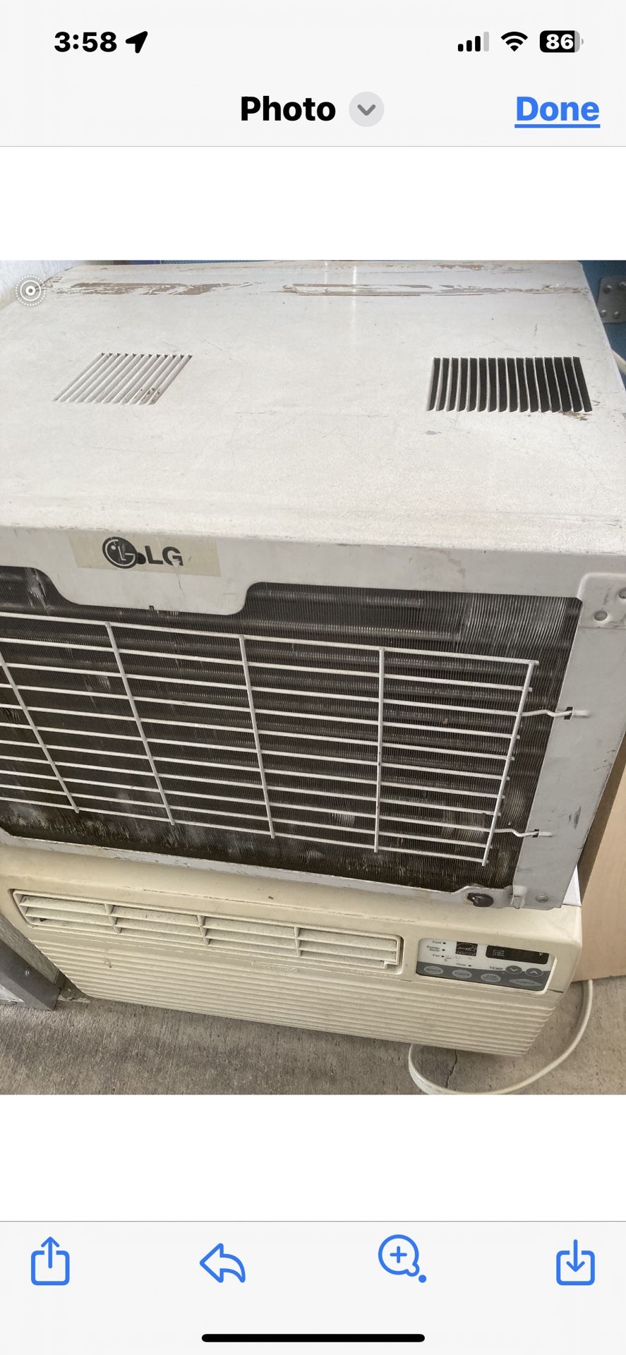 Ac Unit 2 100$ For Both Air Conditioner Aire Condicionador