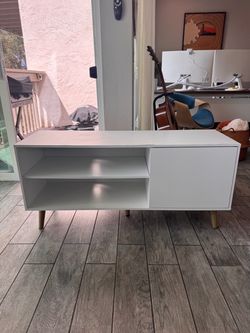 White IKEA TV Stand