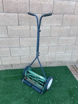 Scotts Manual Push Reel Lawn Mower – Vintage Green