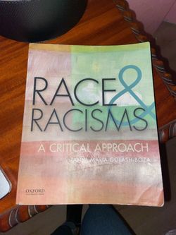 Race and Racisms A Critical Approach Tanya Maria Gash Boza