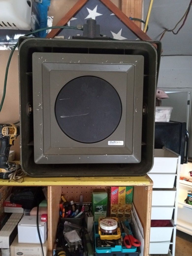 Vintage Military Speaker