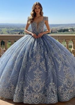 Dusty Blue Quince Dress