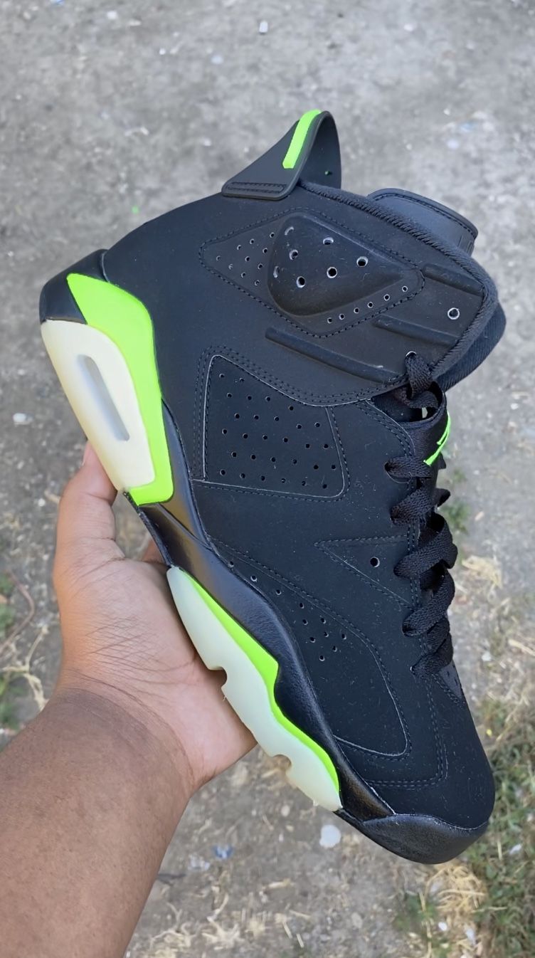 Jordan 6s “Electric Green” 