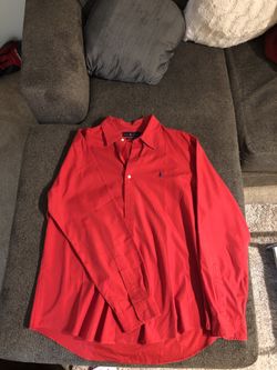 Polo button up XL