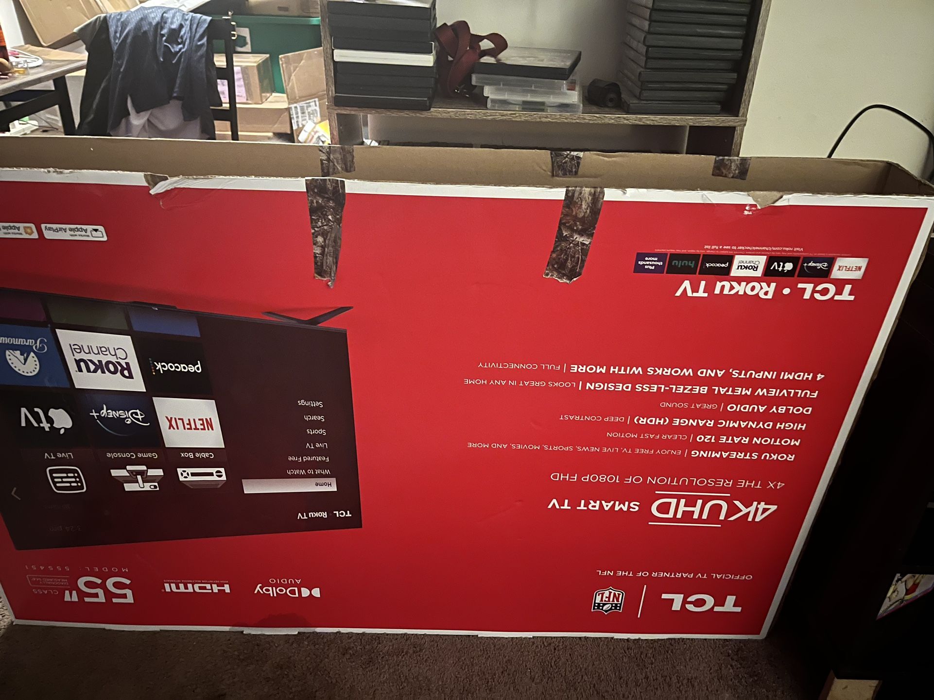 TCL 55 Inch Roku Tv 