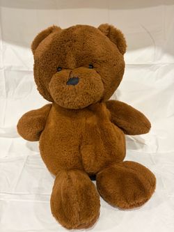 Animal Adventure Bear Plush Animal Chocolate Brown Fluffy Cute Cuddle Teddy 14"