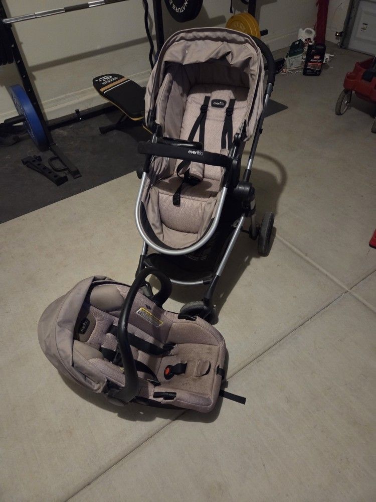 EvenFlo Car Seat And Stroller Bundle