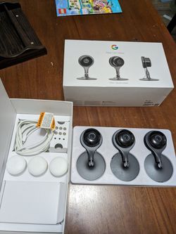 Nest Indoor Cameras 3pk