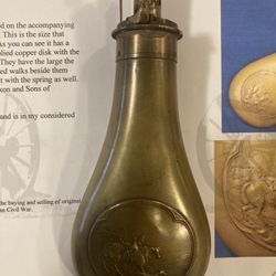 Civil War Flask