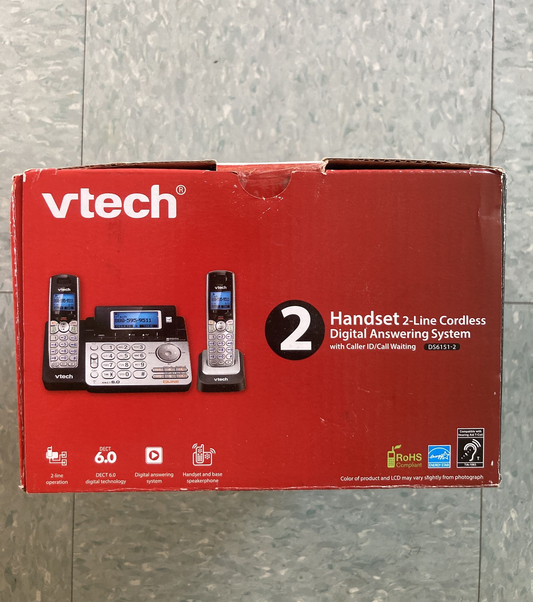 VTech Cordless Phone / DS6151-2 / NEW