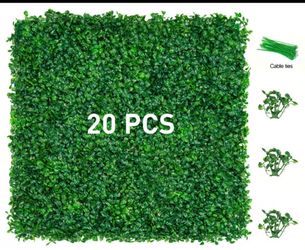 Green grass wall panels 20pcs