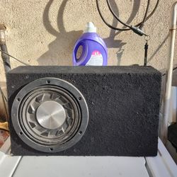 10 Inch Pioneer Shallow Subwoofer With Box