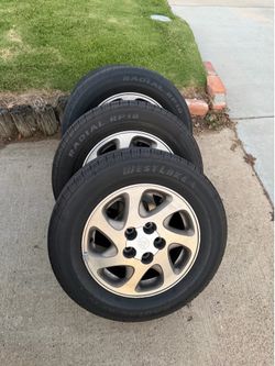 Toyota camry wheels all four