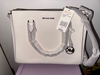 New Large White Michael Kors Purse