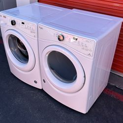 WHIRLPOOL WASHER AND GAS DRYER SET 