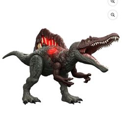 Jurassic World Epic Attack Slash Attackin’ Spinosaurus Dinosaur Action Figure Toy, Multiple Features