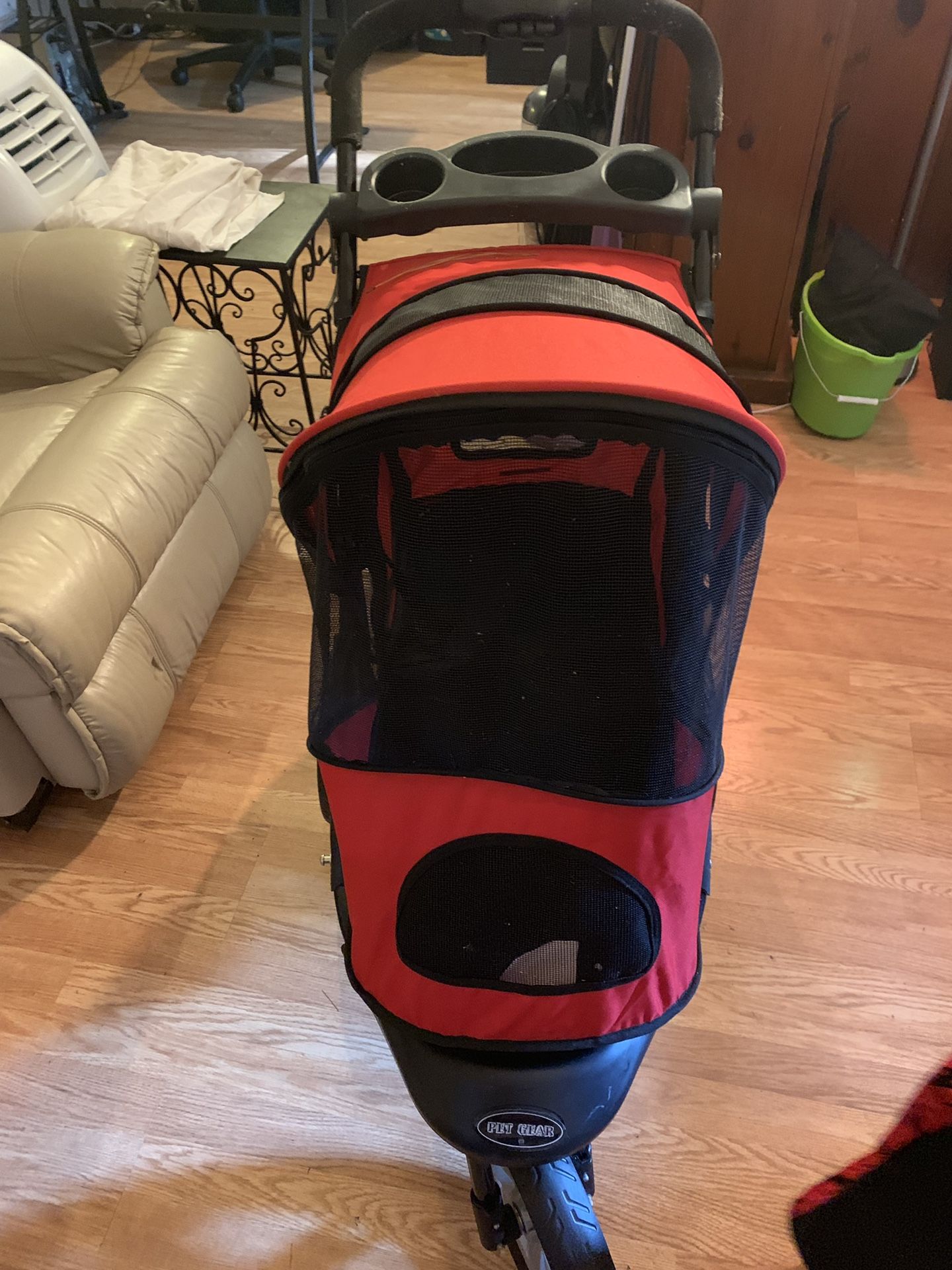 Pet gear collapsable dog stroller