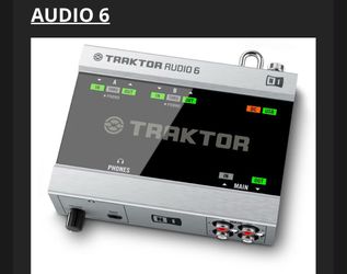Native Instruments Traktor Audio 6 studio Interface