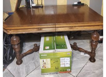 Victorian wood table