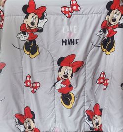 Minni Mouse Twin Size Comforter
