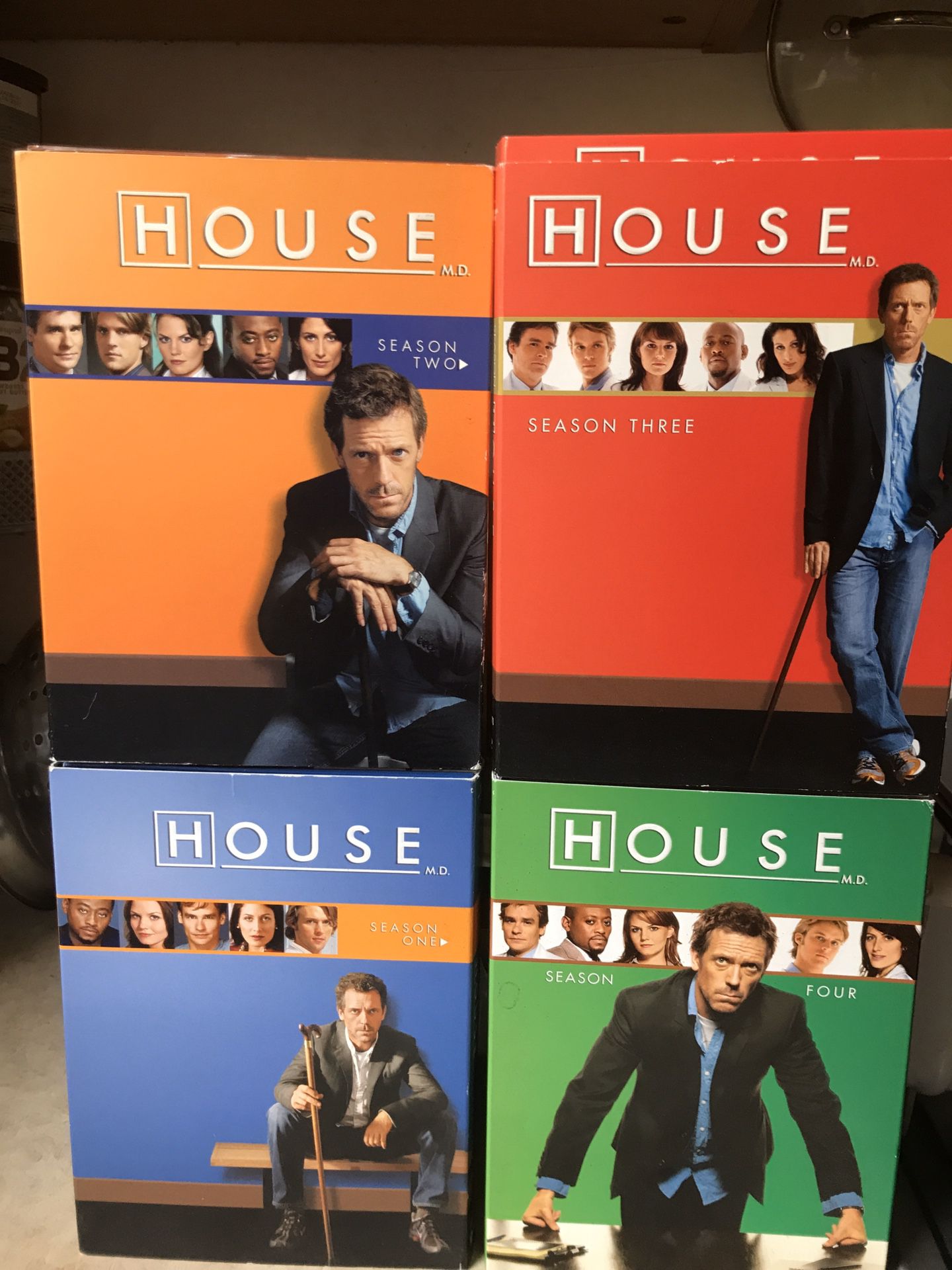 House MD Season 1-4 DVD