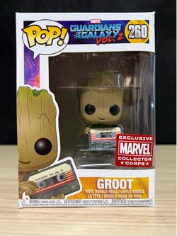 Funko Pop! Vinyl: Guardians of the Galaxy Vol. 2 - Groot #260 - Marvel Exclusive